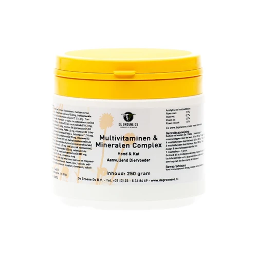Groene Os Multivitaminen En Mineralen Complex - Hond/Kat 3 Groene Os Multivitaminen En Mineralen Complex - Hond/Kat - Afbeelding 3
