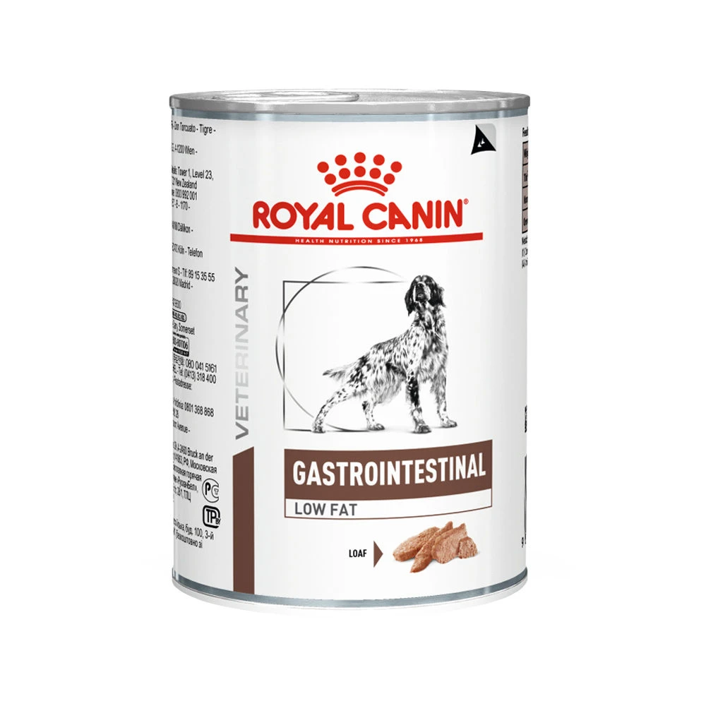 Royal Canin Gastrointestinal Low Fat Hond - Blik 3 Royal Canin Gastrointestinal Low Fat Hond - Blik - Afbeelding 3