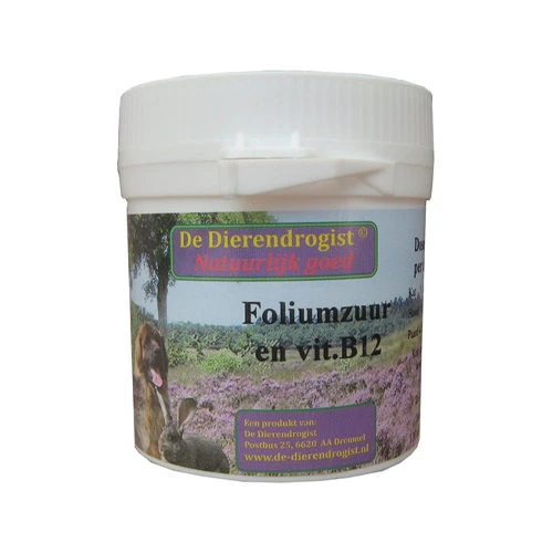 De Dierendrogist Foliumzuur Vitamine B12 3 De Dierendrogist Foliumzuur Vitamine B12 - Afbeelding 3