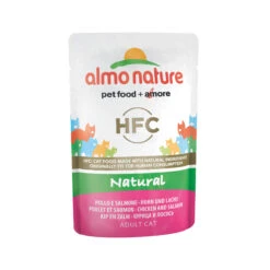 Almo Nature HFC Natural Kattenvoer - Maaltijdzakje - Kip En Zalm