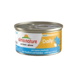 Almo Nature Daily Menu Mousse Kattenvoer - Blik - Tonijn En Kabeljauw