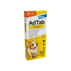 AdTab Kauwtabletten Hond 13 AdTab Kauwtabletten Hond -Beste Dierenartikelen Winkel adtab 225mg 55 11 kg 3 tabletten 138405 1500 none