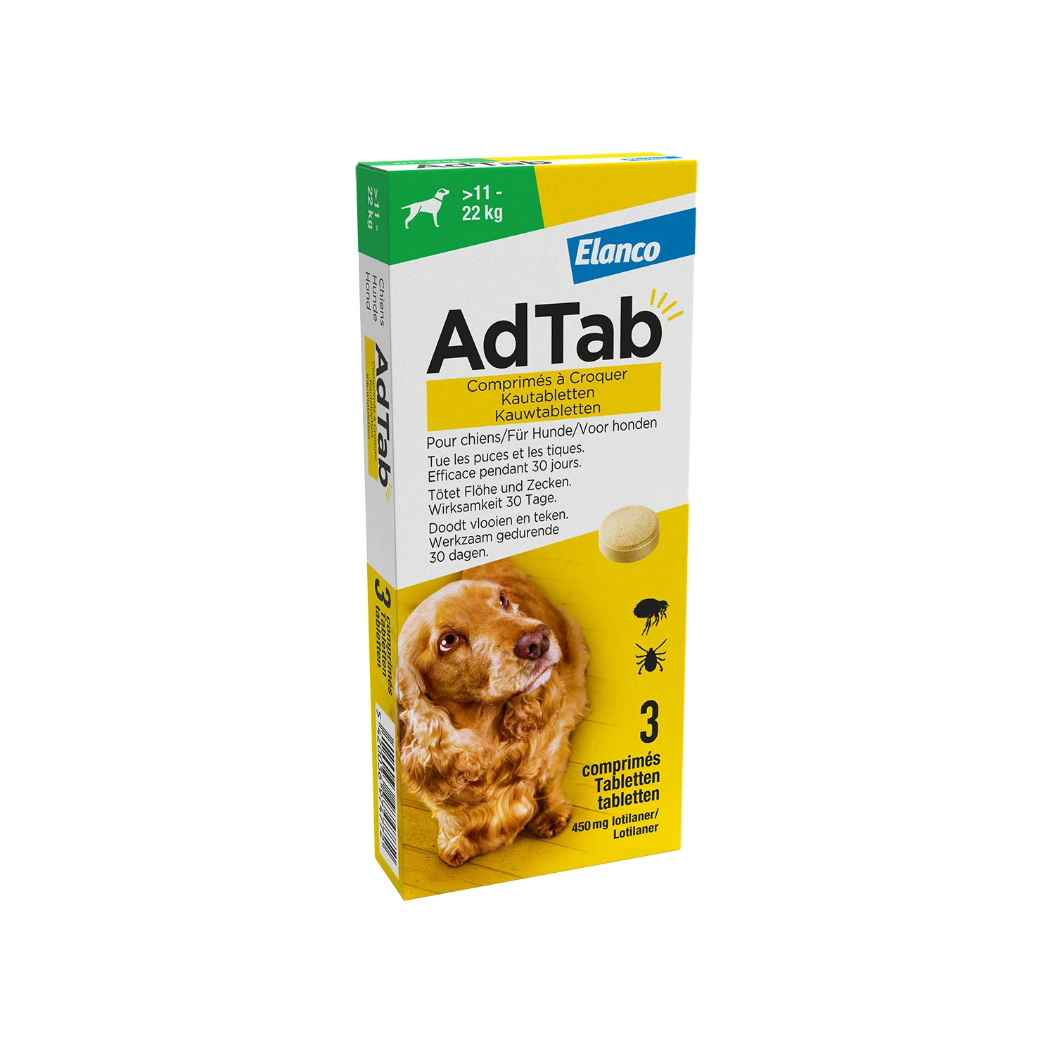 AdTab Kauwtabletten Hond 10 AdTab Kauwtabletten Hond - Afbeelding 10