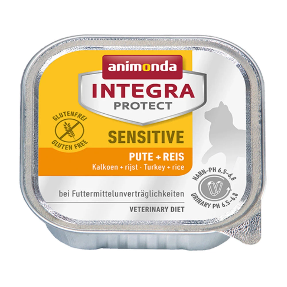 Animonda Integra Protect Cat Sensitive - Kalkoen & Rijst 2 Animonda Integra Protect Cat Sensitive - Kalkoen & Rijst - Afbeelding 2