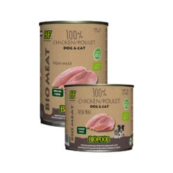 Biofood Organic 100% Kip - Hond & Kat -Beste Dierenartikelen Winkel biofood organic 100 kip hond kat 161404 1000 none
