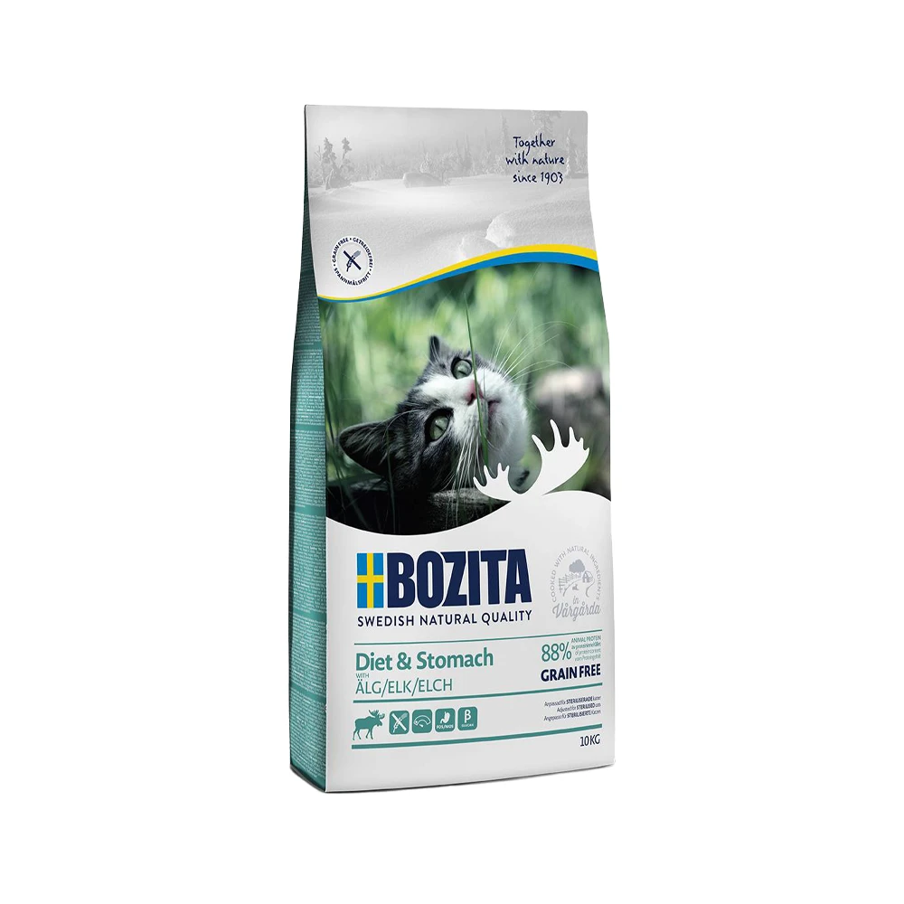 Bozita Diet & Stomach Grain Free Kattenvoer 1 Bozita Diet & Stomach Grain Free Kattenvoer