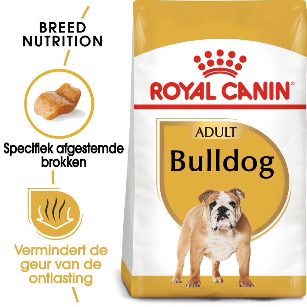 Royal Canin Bulldog Adult - Hondenvoer 2 Royal Canin Bulldog Adult - Hondenvoer - Afbeelding 2