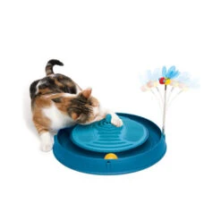 Catit Play Circuit Ball Toy With Catnip Massager -Beste Dierenartikelen Winkel catit play circuit ball toy with catnip massager 123893 0500 none