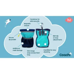 Company Of Animals Coachi Pro Train & Treat Bag -Beste Dierenartikelen Winkel coachi pro train treat bag 222018 2000 none
