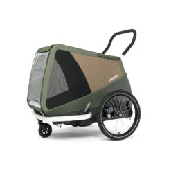 Croozer Fietskar -Beste Dierenartikelen Winkel croozer fietskar mikke xl mosgroen 133454 1500 none