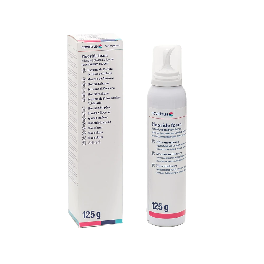CVET Fluoride Foam - Vanille 1 CVET Fluoride Foam - Vanille