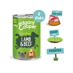 Edgard & Cooper Adult - Lam & Rund - Blik 12 Edgard & Cooper Adult - Lam & Rund - Blik -Beste Dierenartikelen Winkel edgard cooper adult lam rund blik 173632 1000 none