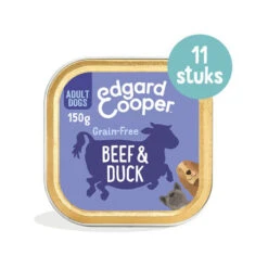 Edgard & Cooper Adult - Rund & Eend - Kuipje 11 Edgard & Cooper Adult - Rund & Eend - Kuipje -Beste Dierenartikelen Winkel edgard cooper adult rund eend kuipje 173650 1000 none
