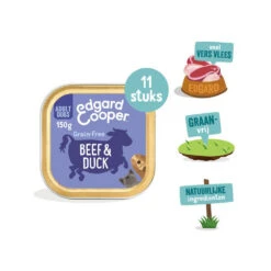 Edgard & Cooper Adult - Rund & Eend - Kuipje 12 Edgard & Cooper Adult - Rund & Eend - Kuipje -Beste Dierenartikelen Winkel edgard cooper adult rund eend kuipje 173653 1000 none