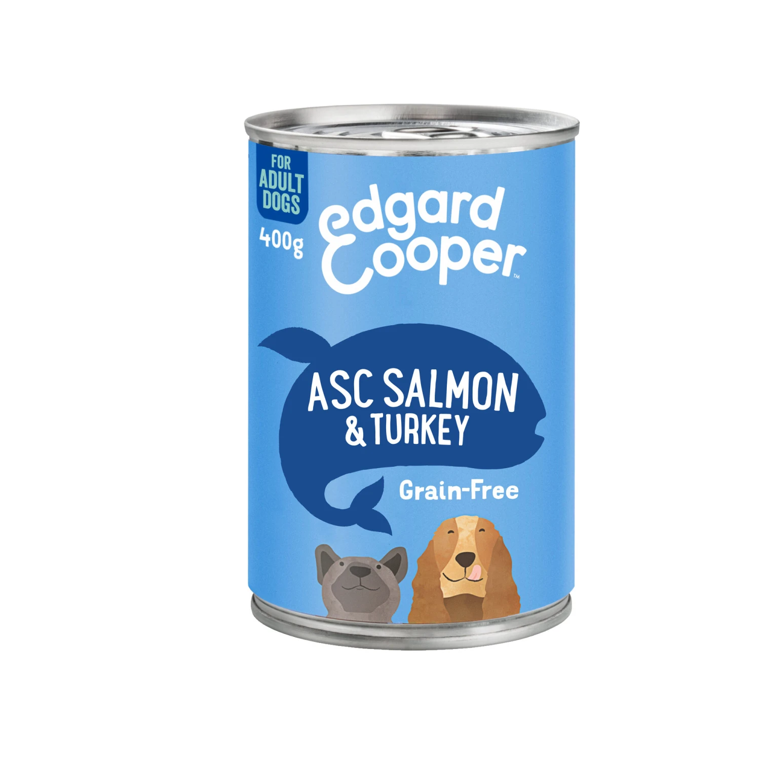 Edgard & Cooper Edgar & Cooper Adult - Zalm & Kalkoen - Blik 2 Edgard & Cooper Edgar & Cooper Adult - Zalm & Kalkoen - Blik - Afbeelding 2