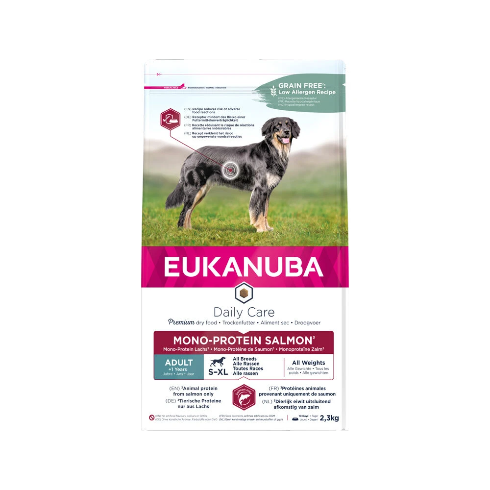 Eukanuba Daily Care - Monoprotein - Zalm 1 Eukanuba Daily Care - Monoprotein - Zalm