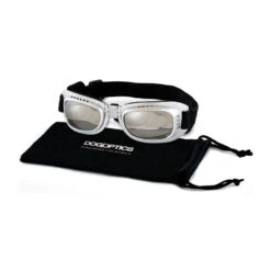 Dogoptics Hondenzonnebril Biker - Silver Frame & Mirror Lens -Beste Dierenartikelen Winkel fd39a779b47fab36da2902a1b3bfd7f2811b53ae06d7523689d99e0b1b302956 3