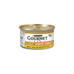 Purina GOURMET Gold Hartig Torentje -Beste Dierenartikelen Winkel gourmet gold hartig torentje kip met wortel 24 x 85 gram 138051 2000 none