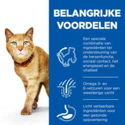 Hill's Science Plan - Feline Senior Vitality 9 Hill's Science Plan - Feline Senior Vitality -Beste Dierenartikelen Winkel hills science plan feline senior vitality 218668 0500 none