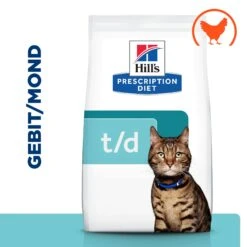 Hill's T/d Dental Care - Prescription Diet - Feline -Beste Dierenartikelen Winkel hills td dental care prescription diet feline 218006 2000 none