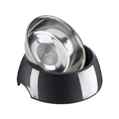 Hunter Melamine Voer- En Drinkbak - Zwart -Beste Dierenartikelen Winkel hunter melamine voer en drinkbak zwart 169552 0500 none