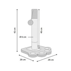 Flamingo Krabpaal CYA 2 5 Flamingo Krabpaal CYA 2 -Beste Dierenartikelen Winkel krabpaal cya 2 222611 1000 none