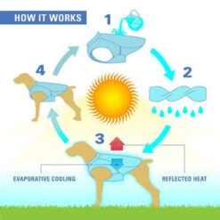 Kurgo Core Cooling Vest -Beste Dierenartikelen Winkel kurgo core cooling vest 222800 0500 none