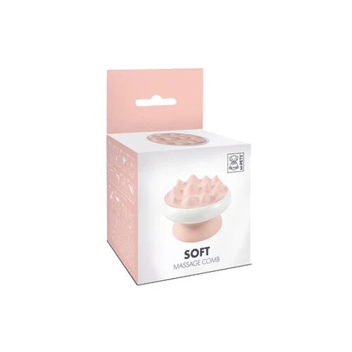 M-PETS Zachte Massage Borstel Grof 2 M-PETS Zachte Massage Borstel Grof - Afbeelding 2