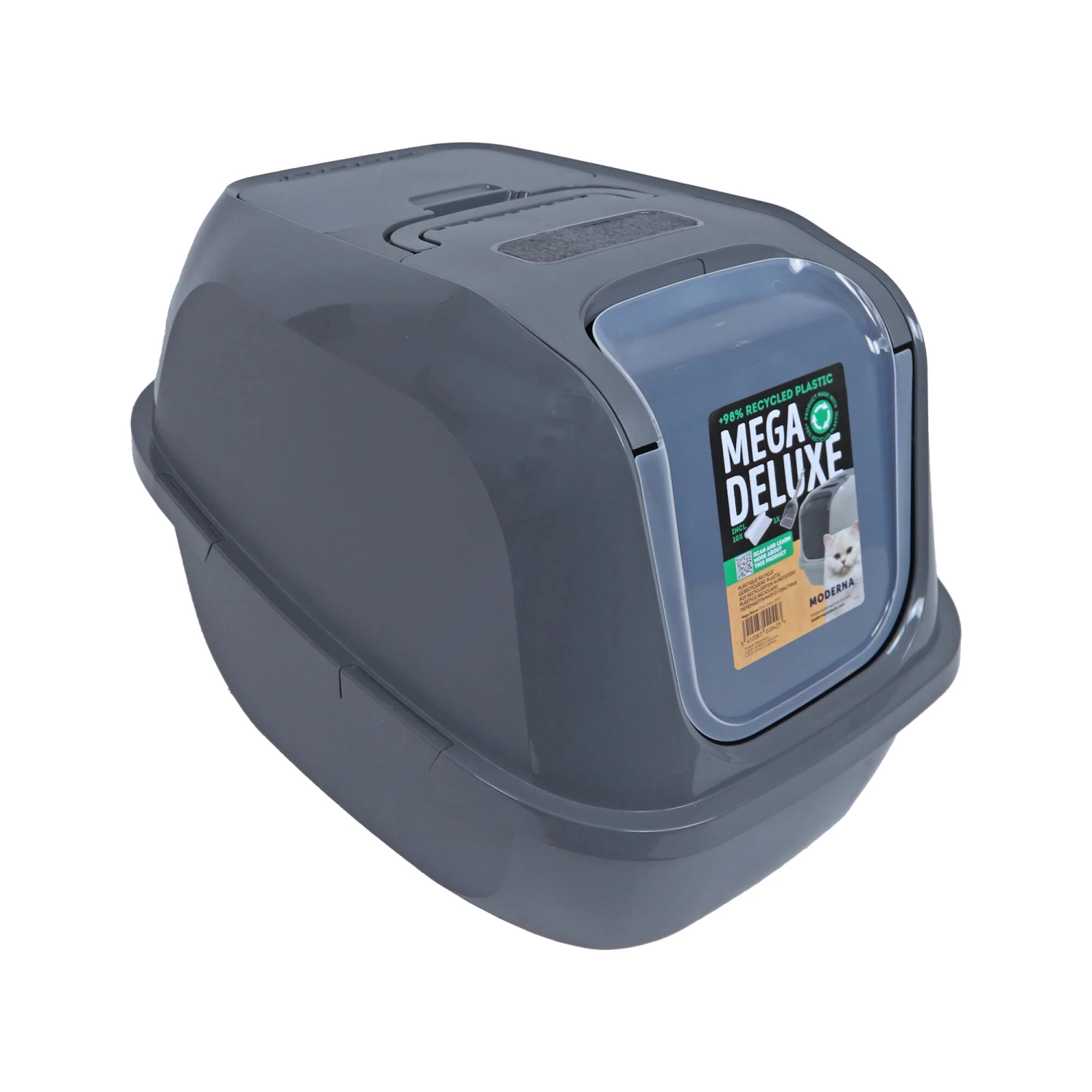 Moderna - Kattentoilet Mega Deluxe - Recycle 6 Moderna - Kattentoilet Mega Deluxe - Recycle - Afbeelding 6