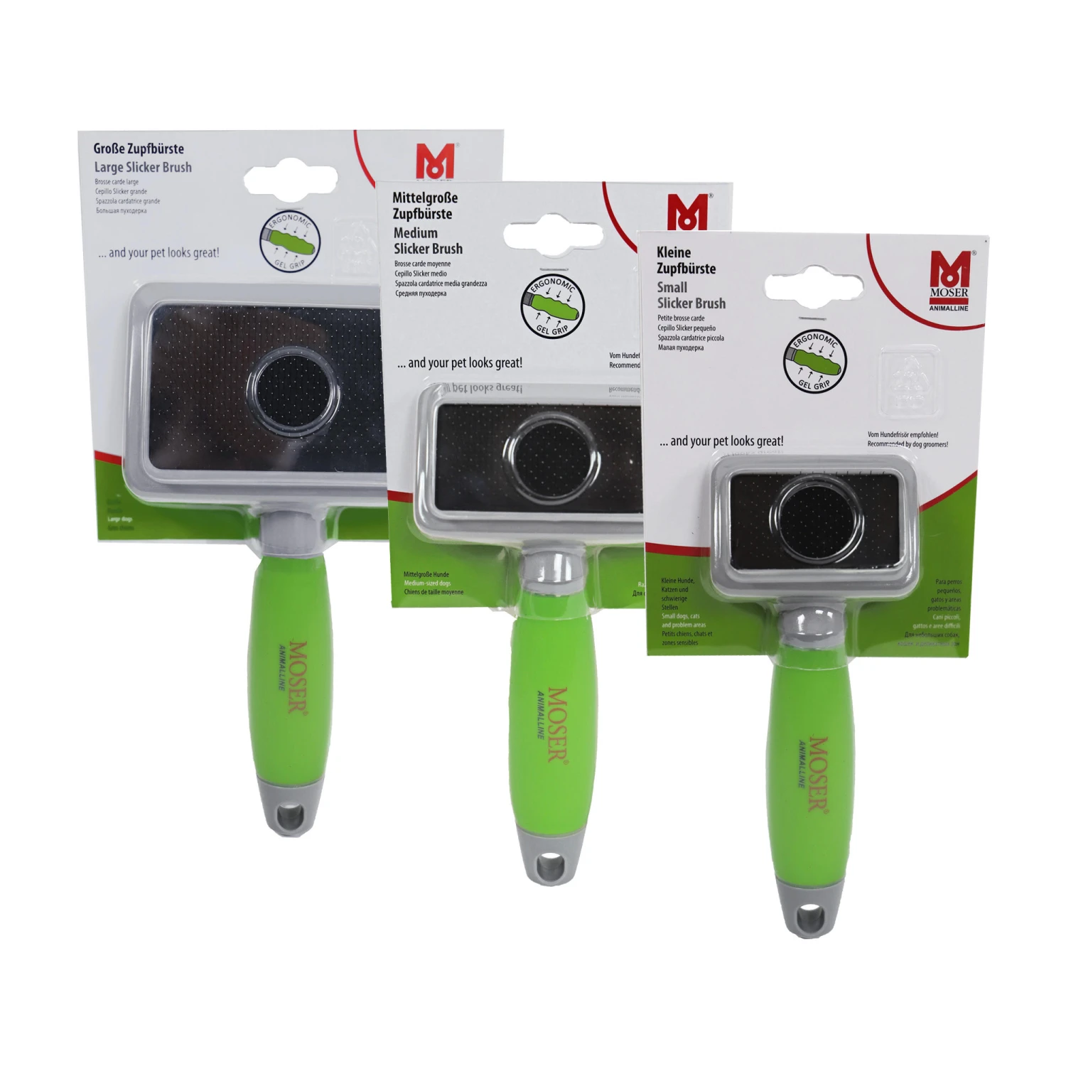 Moser Slicker Borstel 4 Moser Slicker Borstel - Afbeelding 4