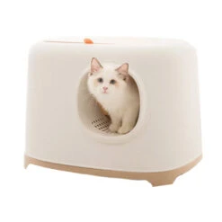 Petlux Clean Kattenbak Met Deksel -Beste Dierenartikelen Winkel petlux clean kattenbak met deksel 220044 0500 none