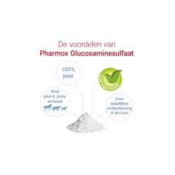 Pharmox Glucosamine Sulfaat Paard / Pony & Hond 5 Pharmox Glucosamine Sulfaat Paard / Pony & Hond -Beste Dierenartikelen Winkel pharmox glucosamine sulfaat paard pony hond 219126 1000 none