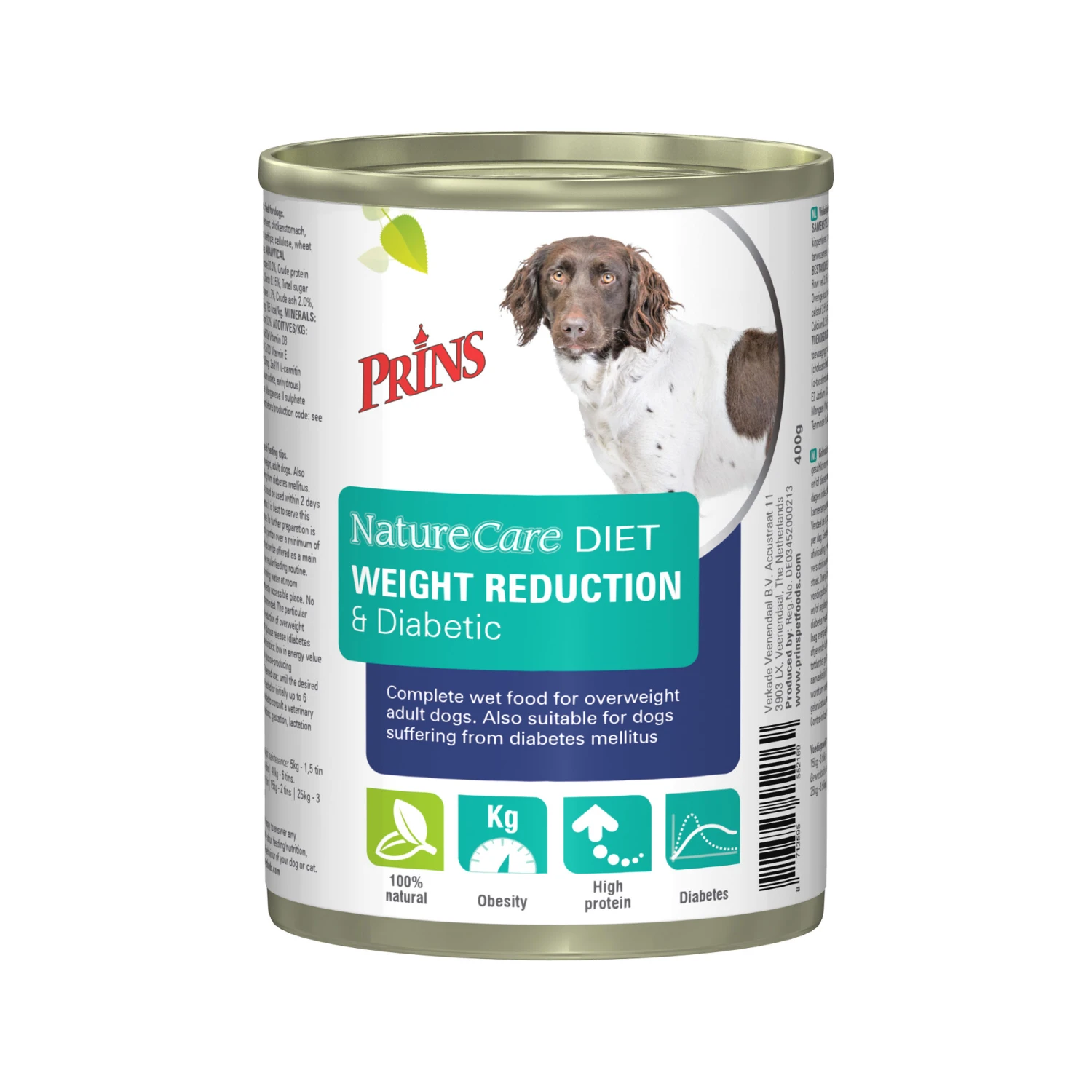 Prins NatureCare Diet Dog Weight Reduction & Diabetic 2 Prins NatureCare Diet Dog Weight Reduction & Diabetic - Afbeelding 2