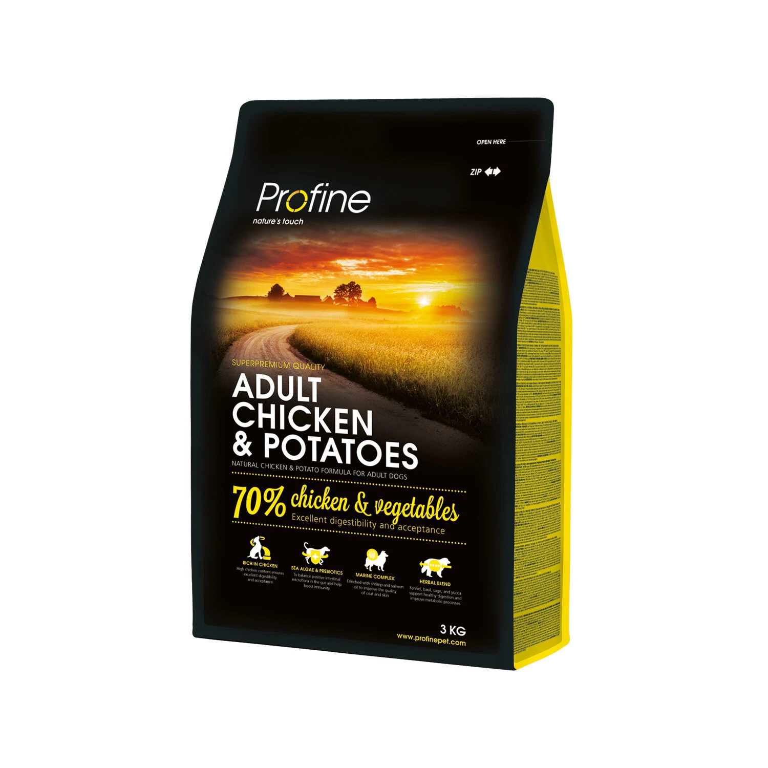 Profine Adult All Breeds - Hondenvoeding - Kip / Aardappel 4 Profine Adult All Breeds - Hondenvoeding - Kip / Aardappel - Afbeelding 4