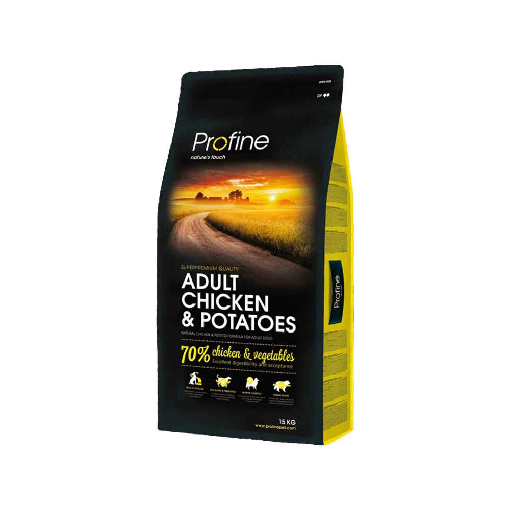 Profine Adult All Breeds - Hondenvoeding - Kip / Aardappel 1 Profine Adult All Breeds - Hondenvoeding - Kip / Aardappel