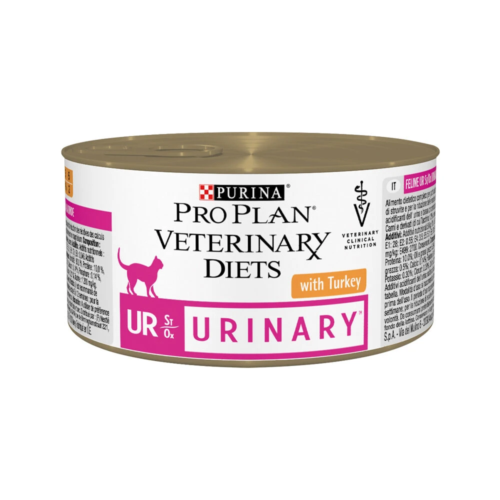 Purina Pro Plan Veterinary Diets UR Urinary Kat Blik 1 Purina Pro Plan Veterinary Diets UR Urinary Kat Blik