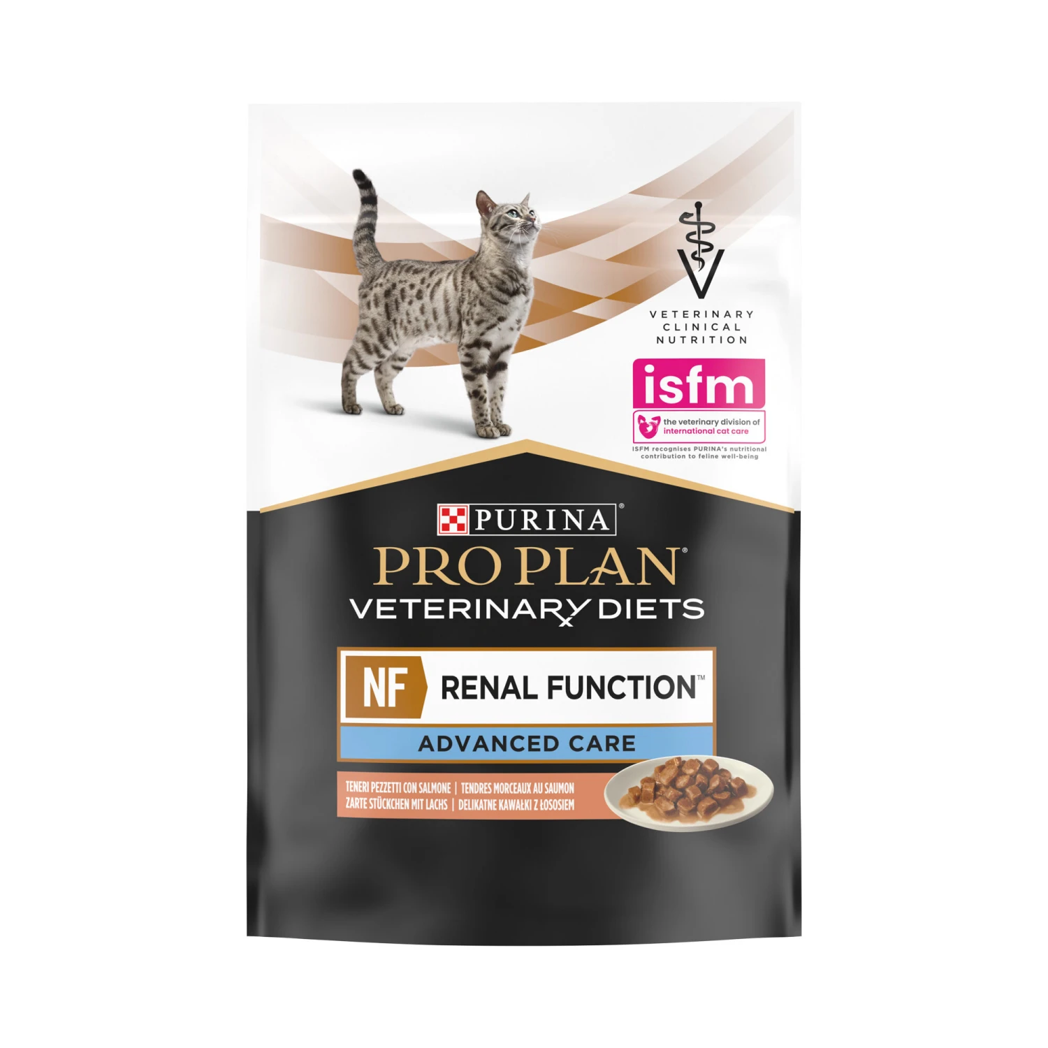 Purina Pro Plan Veterinary Diets NF Advanced Care Renal Function - Kat - Pouch Zalm - Afbeelding 3