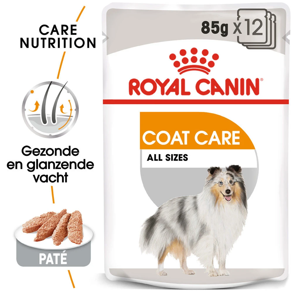 Royal Canin Coat Care Wet - Hondenvoer 2 Royal Canin Coat Care Wet - Hondenvoer - Afbeelding 2