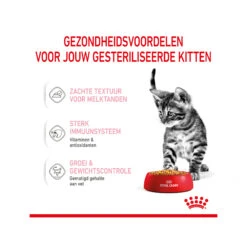 Royal Canin Kitten Sterilised In Jelly - Maaltijdzakje -Beste Dierenartikelen Winkel royal canin kitten sterilised in jelly maaltijdzakje 207209 2000 none