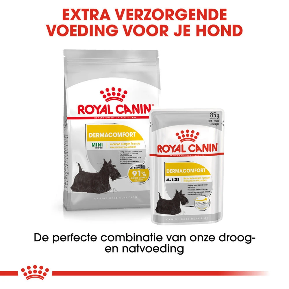 Royal Canin Dermacomfort Mini - Hondenvoer 12 Royal Canin Dermacomfort Mini - Hondenvoer - Afbeelding 12