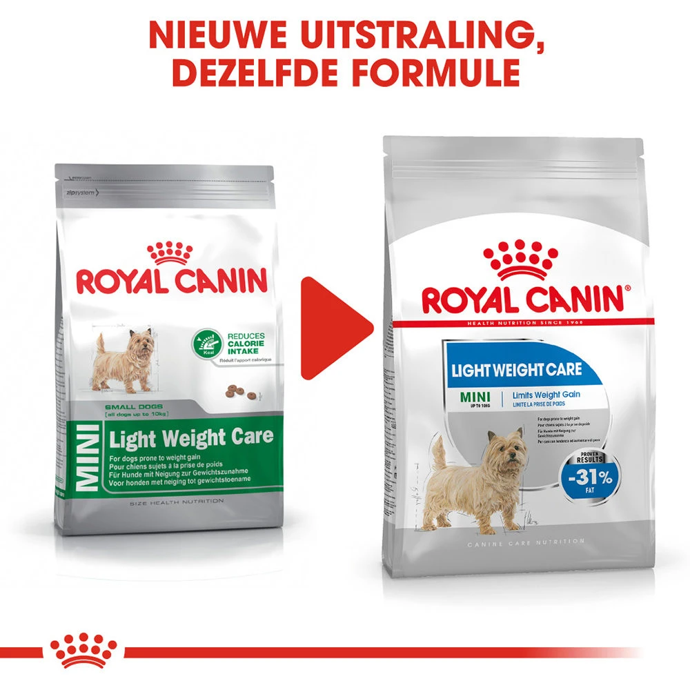 Royal Canin Mini Light Weight Care - Hondenvoer 10 Royal Canin Mini Light Weight Care - Hondenvoer - Afbeelding 10