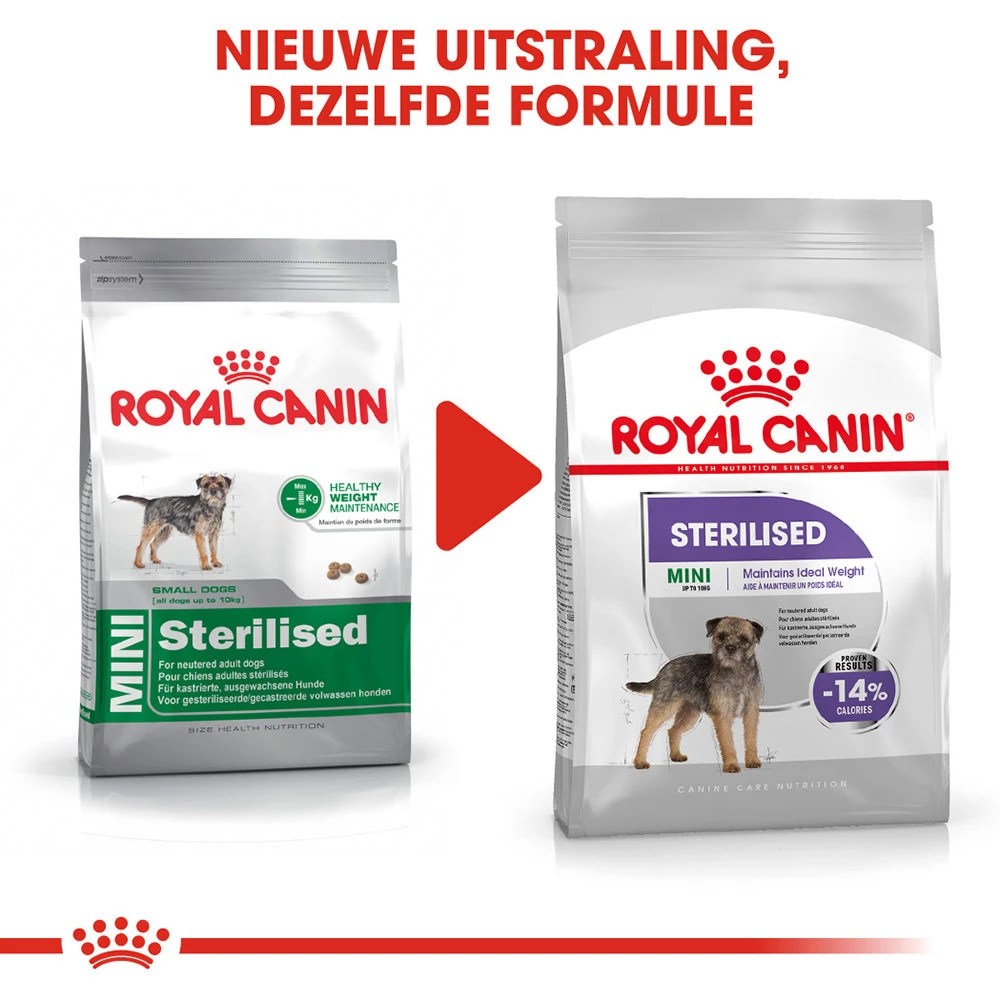 Royal Canin Mini Sterilised - Hondenvoer 10 Royal Canin Mini Sterilised - Hondenvoer - Afbeelding 10