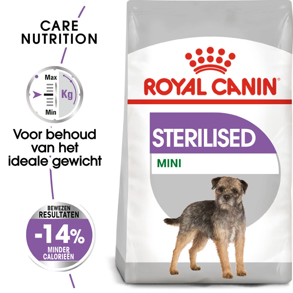Royal Canin Mini Sterilised - Hondenvoer 4 Royal Canin Mini Sterilised - Hondenvoer - Afbeelding 4