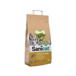Sanicat Recycled Wood Kattenbakvulling -Beste Dierenartikelen Winkel sanicat recycled wood kattenbakvulling 214694 2000 none