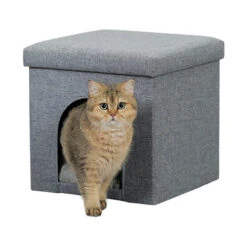 Trixie Cuddly Cave Kattenpoef Alois -Beste Dierenartikelen Winkel trixie cuddly cave kattenpoef alois 97265 0500 none