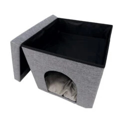 Trixie Cuddly Cave Kattenpoef Alois -Beste Dierenartikelen Winkel trixie cuddly cave kattenpoef alois 97268 0500 none