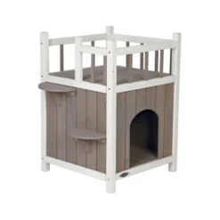 Trixie Natura Kattenhuis Met Balkon -Beste Dierenartikelen Winkel trixie natura kattenhuis met balkon 93535 0500 none